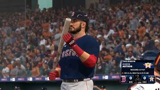 Game 126  Boston Red Sox at Houston Astros  Hall of Fame Franchise  MLB The Show 24 [upl. by Rigby]