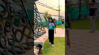 The jungle mist resort Rishikesh part02 jhule se gir gayi piryaldushyantkukreja shorts [upl. by Fein]