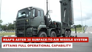 The RSAF’s Next Gen Aster 30 Missile System Attains Full Operation Capability [upl. by Eskil]