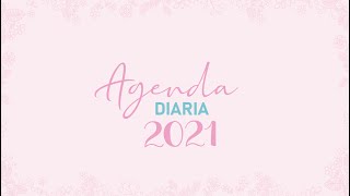 AGENDAS DIARIA PERSONALIZADAS 2021 [upl. by Enneyehs]