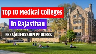 Top Medical Colleges in Rajasthan  Govt Colleges  MBBS  NEET Cutoff  College Rank  Fee  Seats [upl. by Fletch]