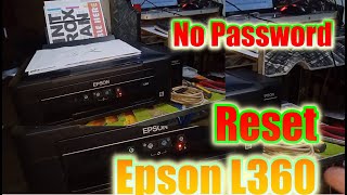 Epson L360 Reset Madali lang pala [upl. by Funk578]