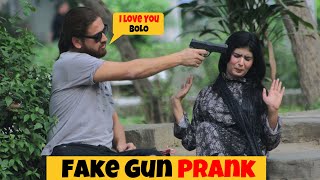 Fake GUN Proposing Prank On Cute Girl ❤️ Part 9  Funny Reaction 😂😂 [upl. by Gnoix]