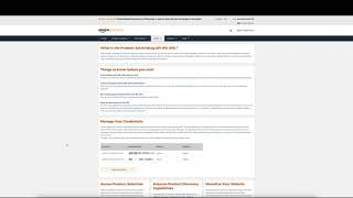 How to get your Credentials for Amazon Product Advertising API [upl. by Anyal]