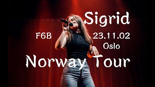 【Sigrid】Norway Tour 231102 Oslo [upl. by Llennor]