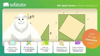 Satz des Pythagoras – Beweis einfach erklärt – Mathematik 8  10 Klasse [upl. by Odlanyar279]