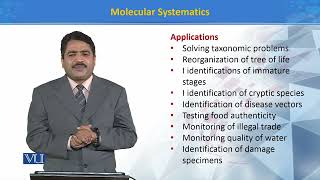 Molecular Systematics 2  Principles of Systematics  ZOO511TTopic073 [upl. by Hanej412]