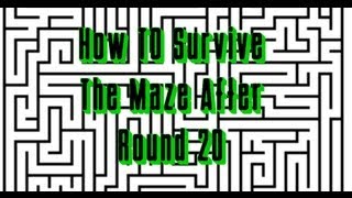 Buried  How To Survive in The Maze After Round 20 Black Ops 2 [upl. by Sams]