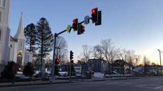 T003  New Traffic Signal Installation of Flashing Green [upl. by Arrad]