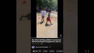 My sisters birthdaychildren’s museum RichmondVirginia instagram live July 272023 shorts viral [upl. by Kellene]