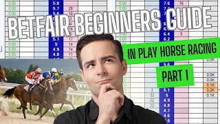 BetFair Beginners Guide In Play Horse Racing Part 1 [upl. by Levi]