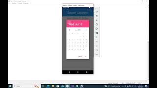 Search Calendar app with xamarin [upl. by Osnohpla598]