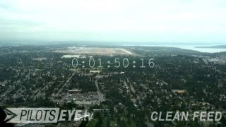 PilotsEYEtv SEA Seattle ArrivalRW16C Airbus A330 Clean Feed [upl. by Bryan660]