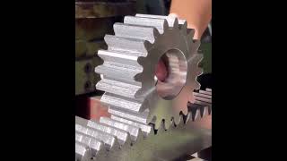 Rack and Pinion Gear machinist machine metalfabrication machineshop industrialfabrication [upl. by Rolandson]