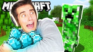 Denis Sucks At Minecraft  Episode 1 [upl. by Atirb]