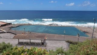 PISCINES NATURELLES DE BAJAMAR  TENERIFE  ÎLES CANARIES [upl. by Sax]