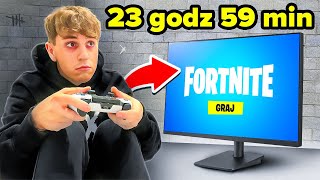 23 GODZINY 59 MINUT w Fortnite [upl. by Aihsilat149]