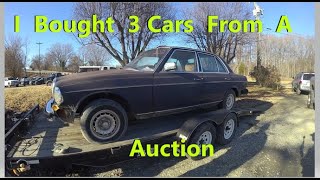 I bought 3 More Cars On A Online Auction [upl. by Irtemed]