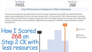 HOW I GOT 268 IN USMLE STEP 2 CK SECRETS and Exam day tips [upl. by Hindorff]