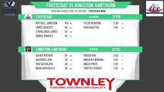 VPC  Kookaburra Mens Premier 2nds  Round 12  Footscray v Kingston Hawthorn [upl. by Oiuqise]