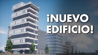 NUEVO EDIFICIO DE APARTAMENTOS DE LUJO con decoración interior  Minecraft 118 [upl. by Ahsilac]