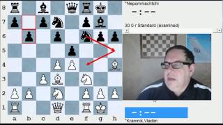 GM Yermolinskys quotEvery Russian Schoolboy Knows LIVEquot  Chessclubcom  Kramnik resurrected [upl. by Yrekaz]