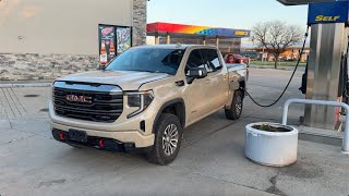 2023 Sierra 1500 AT4 30L Duramax Diesel 650mile roadtrip tested [upl. by Nosreme]