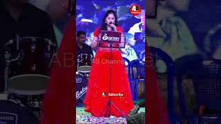 Singer Sri Lalitha Anathineeyara hara Song  Yanam Peoples Festival 2023  Yanam Flower Show 2023 [upl. by Alyahsal]