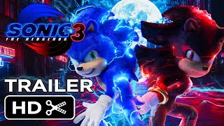 SONIC THE HEDGEHOG 3 2024  Full Teaser Trailer  Paramount Pictures Concept 4K [upl. by Lareine862]