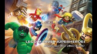 LEGO Marvel Super Heroes  Soundtrack  Rapturous Rise Boss Fight  Extended [upl. by Nerrol]