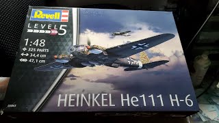 148 Scale German Heinkel He111 Medium Bomber Commission Build Video [upl. by Kaile]