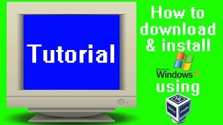 Tutorial How to download and install Windows XP in Windows 10 using Virtualbox [upl. by Esiuol]