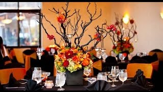 Halloween Wedding Table Decorations [upl. by Eiramyma]