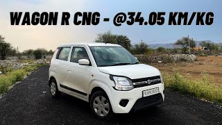 2023 Maruti Suzuki Wagon R CNG Real Life Review  Better than Tiago CNG [upl. by Naujd]