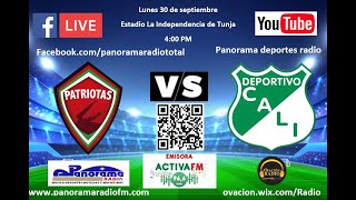 PATRIOTAS VS DCALI🔴⚽ EN VIVO FECHA 12 [upl. by Larkins517]