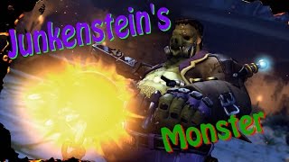 Overwatch  Junkensteins Monster Skin Gameplay [upl. by Libbi]