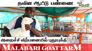 ME MBA Graduate does Goat rearing  Tellicherry goat  Oor Naattan [upl. by Ataynek]