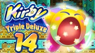 KIRBY TRIPLE DELUXE ⭐ 14 Ein Bossrush [upl. by Aikit]