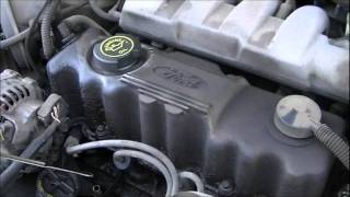 Ford Tempo cold start and drive [upl. by Eidua]