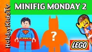 LEGO Minifig Monday Ep2 Emmet Batman HobbyKidsTV [upl. by Todd884]