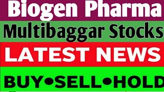 Biogen Pharmachem Industries🔥Biogen Pharma Share Latest Target [upl. by Edouard]