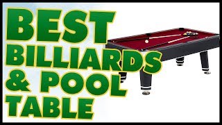 10 Best Billiard amp Pool Table Review [upl. by Mccutcheon]