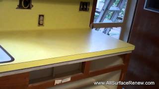 Daisy Yellow Countertop Color Updated in 1 Day [upl. by Legnaesoj]