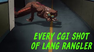 Every CGI shot of Lang Rangler in the Stone Ocean anime [upl. by Nitsud177]