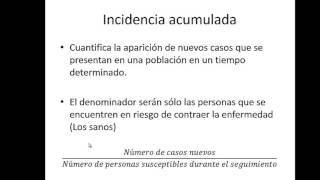 STATA 12 Incidencia prevalencia y tasa de incidencia [upl. by Hindu156]