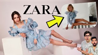 RECREATING ZARA MODEL PHOTOS CHALLENGE  Rimorav Vlogs [upl. by Shirk]