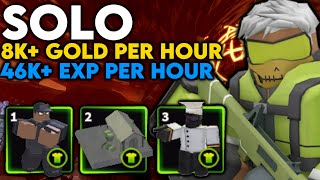 BEST Beginner GOLDEXP Grind Strategy SOLO  Tower Defense X [upl. by Chalmers]