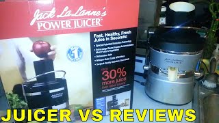 Jack Lalanne POWER JUICER vs POWER JUICER ELITE  review part by part  Juicing Reviews amp Compare [upl. by Filip]