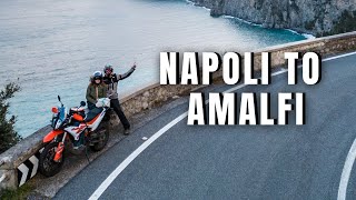 How to visit Napoli and Amalfi Coast in 5 days  moto trip [upl. by Tarryn50]