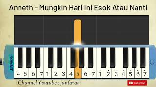 Anneth  Mungkin Hari Ini Esok Atau Nanti  pianika tutorial [upl. by Eidnas440]